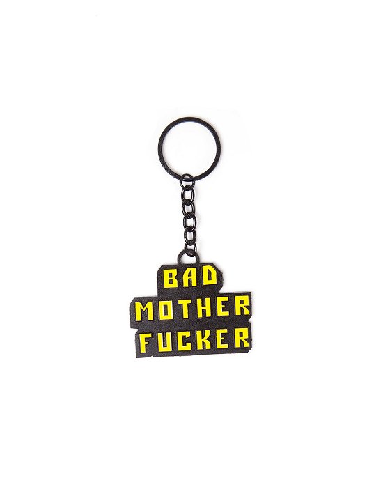 Pulp Fiction - Bad Mother Fucker Yellow (Portachiavi In Metallo) - Pulp Fiction - Merchandise -  - 8718526225327 - 