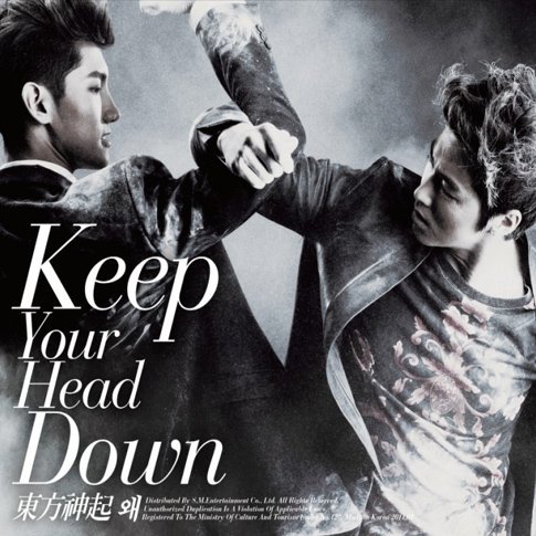 Cover for Tvxq! · Keep Your Head Down (CD) (2011)