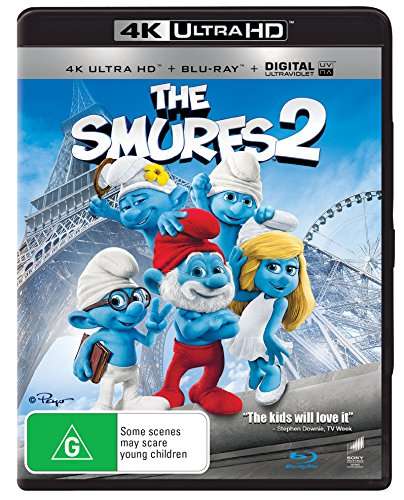 Cover for 4k Uhd · Smurfs 2 (4K Ultra HD) (2016)