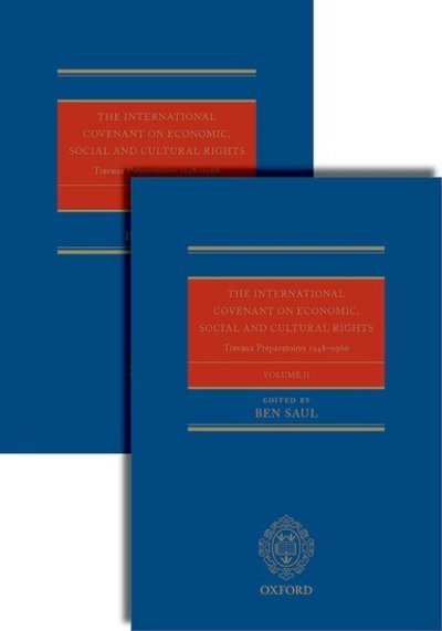 Cover for The International Covenant on Economic, Social and Cultural Rights: Travaux Preparatoires (Büchersatz) (2016)