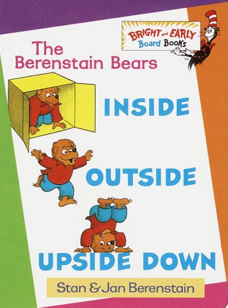 Cover for Stan Berenstain · Inside, Outside, Upside Down - Bright &amp; Early Board Books (TM) (Board book) (1997)