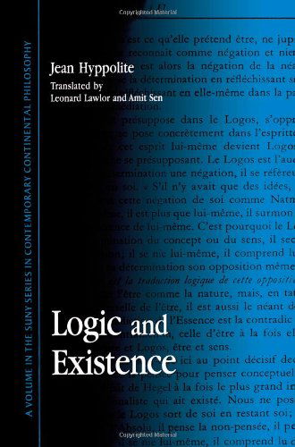 Cover for Jean Hyppolite · Logic and Existence - SUNY series in Contemporary Continental Philosophy (Paperback Book) (1997)