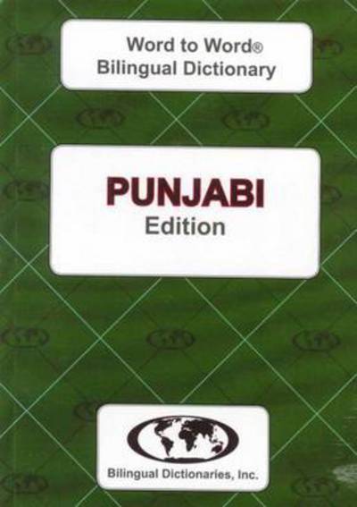 Cover for C. Sesma · English-Punjabi &amp; Punjabi-English Word-to-Word Dictionary (Taschenbuch) (2010)