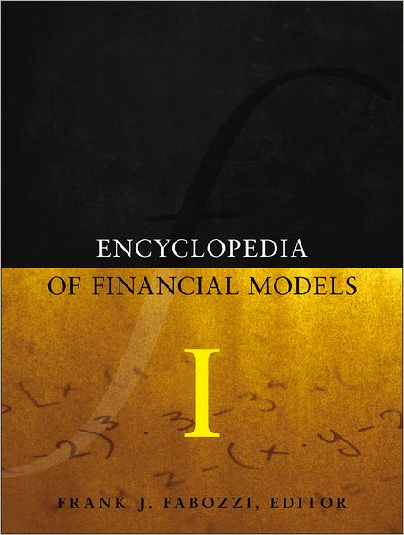 Cover for FJ Fabozzi · Encyclopedia of Financial Models V1 (Hardcover Book) (2012)