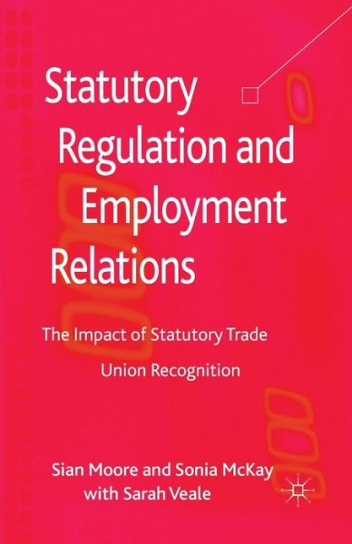 Cover for Moore · Statutory Regulation and Employme (Book) (2013)