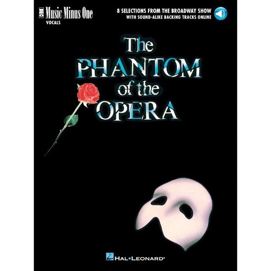 Cover for Hal Leonard Publishing Corporation · The Phantom Of The Opera - Music Minus One Vocal (Paperback Book) (2017)