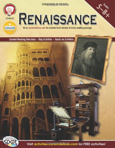 Cover for Patrick Hotle Ph.d. · Renaissance, Grades 5 - 8 (World History) (Paperback Book) (2012)