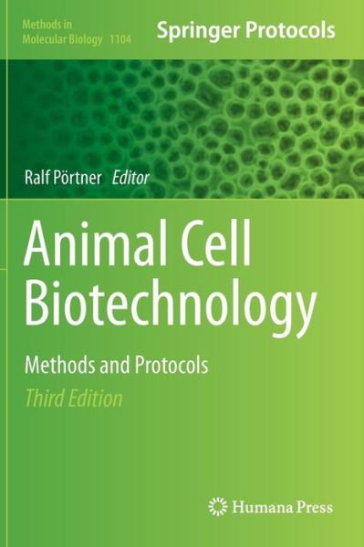 Cover for Ralf Portner · Animal Cell Biotechnology: Methods and Protocols - Methods in Molecular Biology (Hardcover Book) [3rd ed. 2014 edition] (2013)