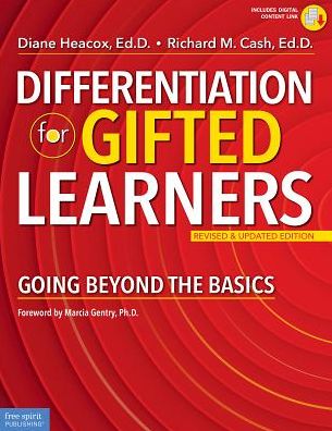 Cover for Diane Heacox · Differentiation for Gifted Learners: Going Beyond the Basics (Paperback Book) [Revised &amp; Updated edition] (2019)