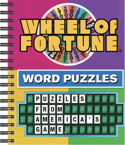 Cover for Publications International Ltd · Wheel of Fortune Word Puzzles (Spiral Book) (2016)