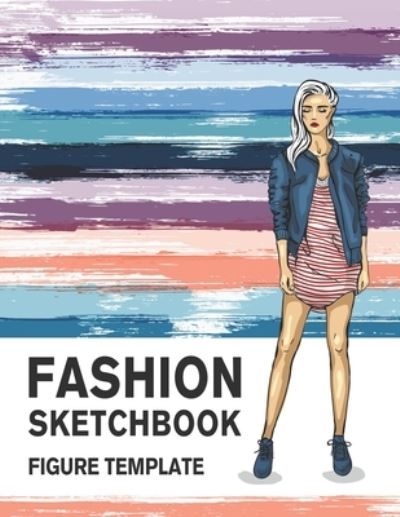 Cover for Lance Derrick · Fashion Sketchbook Figure Template (Paperback Book) (2019)