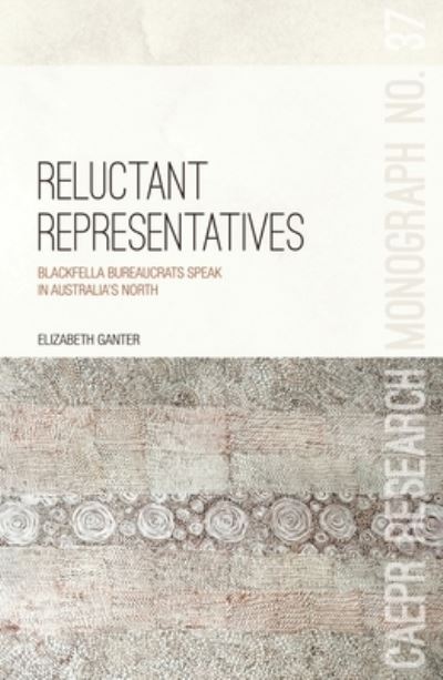 Cover for Elizabeth Ganter · Reluctant Representatives (Book) (2016)