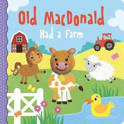 Cover for Jenny Copper · Old MacDonald Had a Farm - Finger Puppet Books (Board book) (2019)