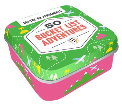 Cover for Chronicle Books · On-the-Go Amusements: 50 Bucket List Adventures (Flashcards) (2024)