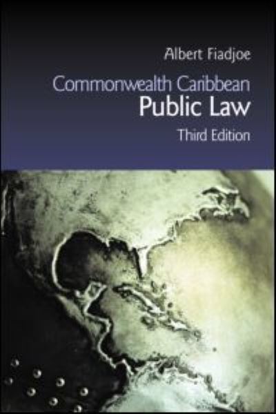 Cover for Albert Fiadjoe · Commonwealth Caribbean Public Law - Commonwealth Caribbean Law (Paperback Bog) (2008)