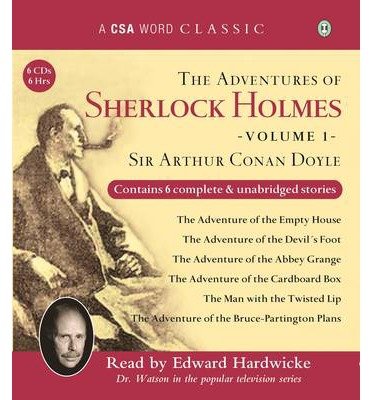 Cover for Sir Arthur Conan Doyle · The Adventures Of Sherlock Holmes: Volume 1 (Lydbog (CD)) [Main edition] (2008)