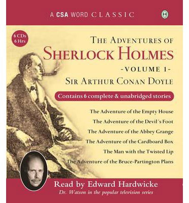 The Adventures Of Sherlock Holmes: Volume 1 - Sir Arthur Conan Doyle - Audiolivros - Canongate Books - 9781906147327 - 21 de agosto de 2008