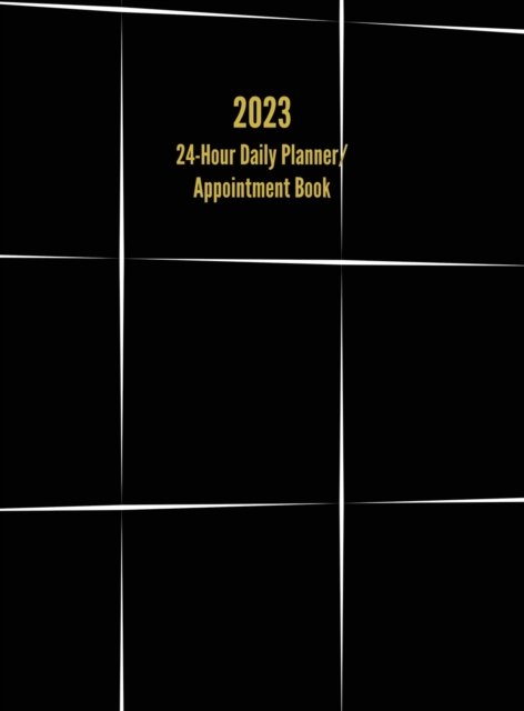 Cover for I S Anderson · 2023 24-Hour Daily Planner/ Appointment Book: Dot Grid Design (One Page per Day) (Hardcover bog) (2022)