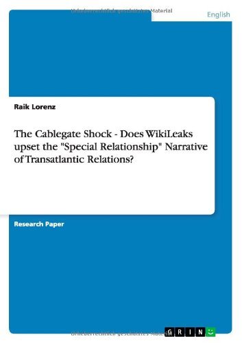 The Cablegate Shock - Does WikiL - Lorenz - Books - GRIN Verlag - 9783656167327 - April 10, 2012