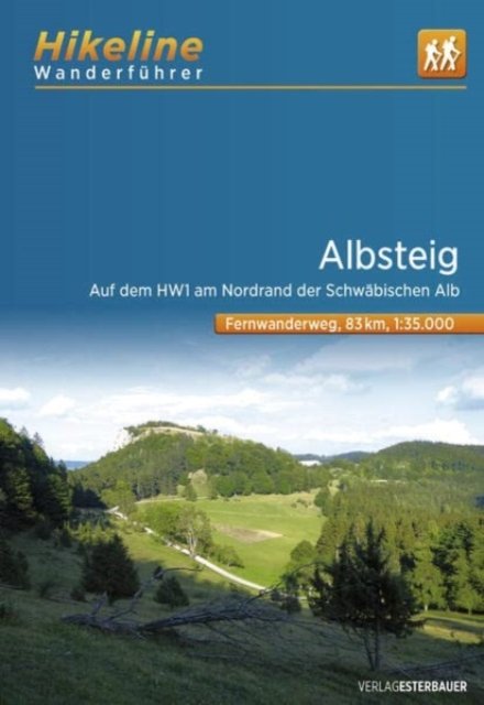 Cover for Esterbauer Verlag · Albsteig Auf dem HW1 am Nordrand der Schwabischen Alb - Wanderfuhrer (Paperback Book) (2023)