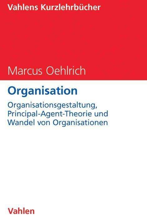 Cover for Oehlrich · Organisation (Bok)