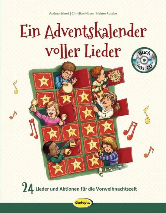 Cover for Erkert · Ein Adventskalender voller Liede (Book)