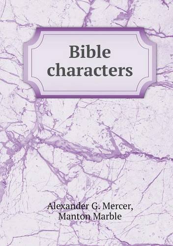 Cover for Manton Marble · Bible Characters (Pocketbok) (2013)