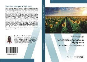 Cover for Munyaya · Sinnesbeziehungen in Kigiryama (Book)