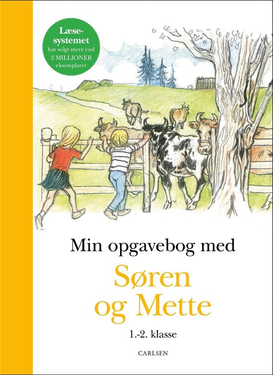 Cover for Ejvind Jensen; Knud Hermansen · Søren og Mette: Min opgavebog med Søren og Mette, 1.-2. klasse (Sewn Spine Book) [1er édition] (2020)