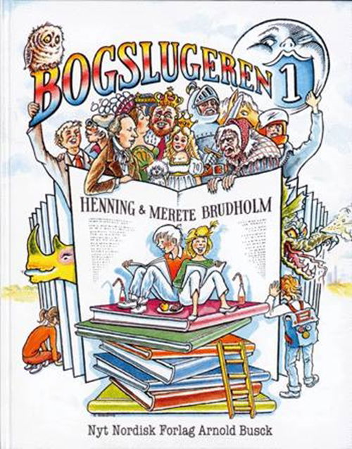 Cover for Merete Brudholm; Henning Brudholm · Bogslugeren 1. Læsebog (Bound Book) [1. wydanie] (1997)