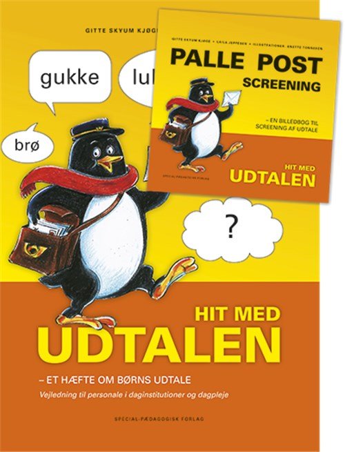 Cover for Gitte Skyum Kjøge; Laila Jeppesen · Hit med udtalen og Palle Post Screening (Einwegbuch) [1. Ausgabe] (2018)