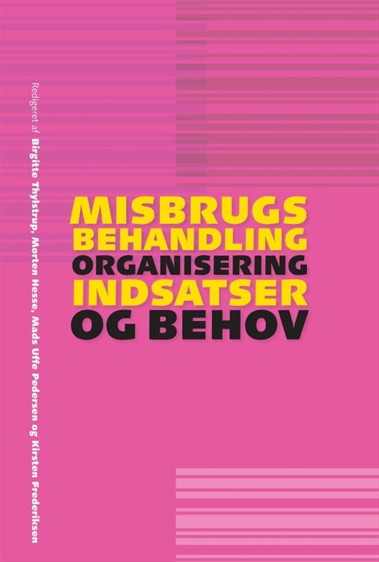 Cover for Frederiksen Kirsten (Red.) · Samfund og rusmidler 3: Misbrugsbehandling (Sewn Spine Book) [1st edition] (2014)