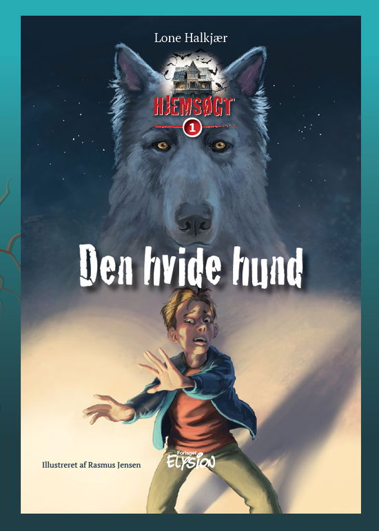 Cover for Lone Halkjær · Hjemsøgt: Den hvide hund (Hardcover Book) [1th edição] (2019)