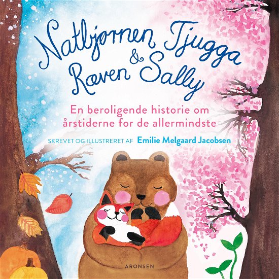 Cover for Emilie Melgaard Jacobsen · Natbjørnen Tjugga: Natbjørnen Tjugga og Ræven Sally (Cardboard Book) [1.º edición] (2021)