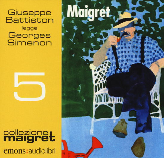 Cover for Georges Simenon · Maigret Letto Da Giuseppe Battiston. Audiolibro. C (CD)