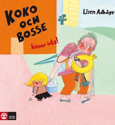 Cover for Lisen Adbåge · Koko och Bosse: Koko och Bosse hinner inte! (Gebundesens Buch) (2019)