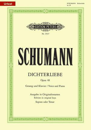Dichterliebe op.48, Gesang und Klavier - Robert Schumann - Livros - Edition Peters - 9790014077327 - 1 de junho de 2022