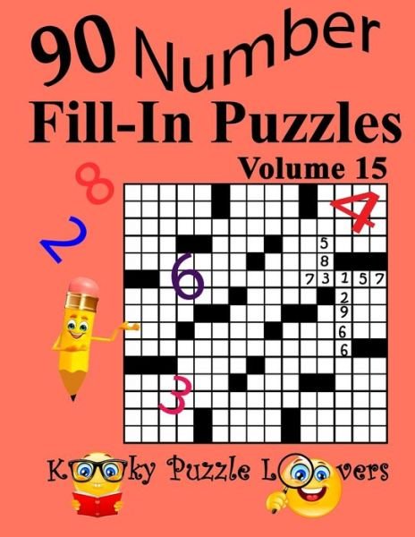 Cover for Kooky Puzzle Lovers · Number Fill-In Puzzles, Volume 15 (Pocketbok) (2021)