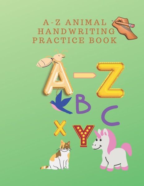 Cover for Kent Book · A-Z Animal Handwriting Practice (Pocketbok) (2021)