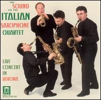 Cover for Italian Saxophone Quartet · Sound of Italian Saxophone Quart Live in Verona (CD) (2004)