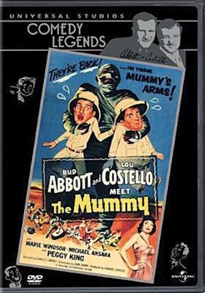 Cover for Abbott &amp; Costello Meet the Mummy (DVD) (2017)