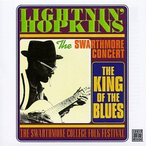 Cover for Lightnin' Hopkins · Swarthmore Concert (CD) (1990)