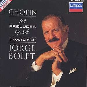 Cover for Jorge Bolet · Chopin:24 Preludes (CD)