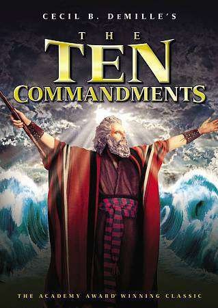 Cover for Ten Commandments (1956) (DVD) (2017)
