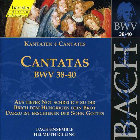 Cover for Bach / Gachinger Kantorei / Rilling · Sacred Cantatas Bwv 38 39 40 (CD) (1999)