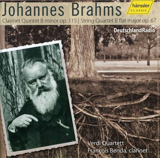 Cover for Brahms / Benda / Verdi Quartet · Clarinet Quintet / String Quartet (CD) (2004)