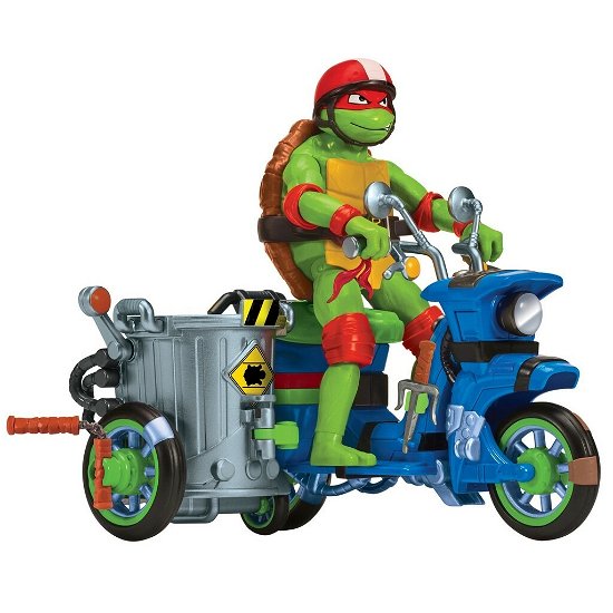 Tmnt Movie Battle Cycle with Exclusive Raphael Fig - Playmates - Merchandise - ABGEE - 0043377834328 - 8. maj 2024