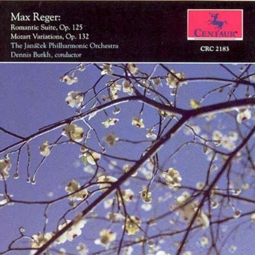 Cover for Reger / Burkh / Janacek Philharmoni · Romantic Suite (CD) (1995)