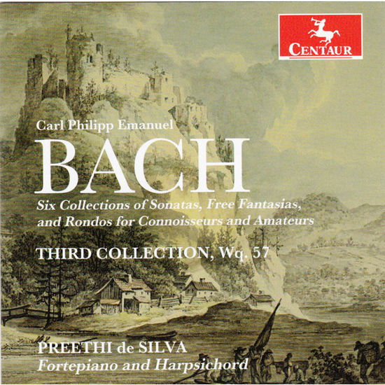 Third Collection Wq.57 - C.P.E. Bach - Musikk - CENTAUR - 0044747333328 - 5. november 2014