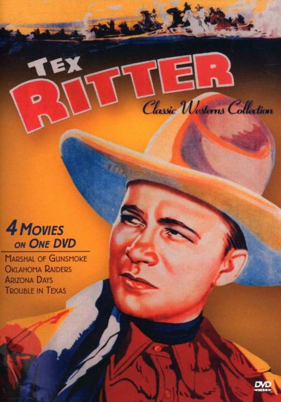 Cover for Feature Film · Tex Ritter Classic Westerns - Four Feature (DVD) (2020)